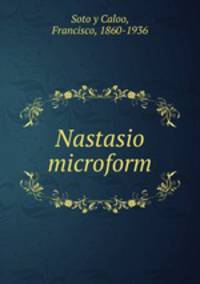 Nastasio microform
