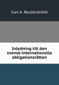 Inledning till den svensk-internationella obligationsratten