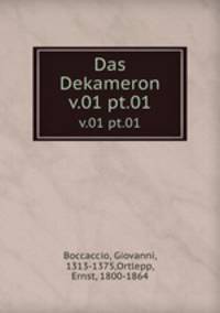 Das Dekameron. v.01 pt.01