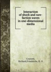 Interaction of shock and rare-faction waves in one-dimensional media