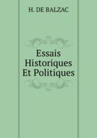 Essais Historiques Et Politiques