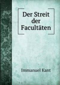 Der Streit der Facultaten