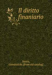 Il diritto finaniario