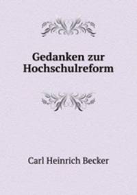 Gedanken zur Hochschulreform