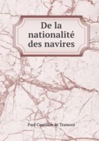 De la nationalite des navires