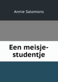 Een meisje-studentje