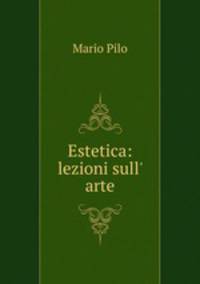 Estetica: lezioni sull