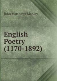 English Poetry (1170-1892).