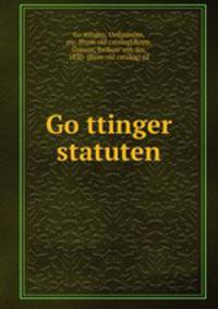 Go?ttinger statuten