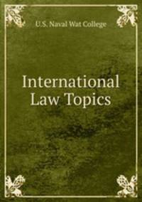 International Law Topics
