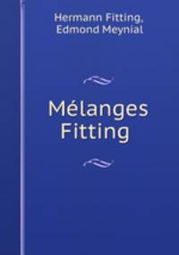 Melanges Fitting .
