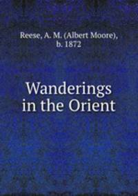 Wanderings in the Orient