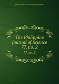 The Philippine Journal of Science. 77, no. 2