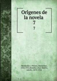 Origenes de la novela . 7