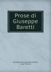 Prose di Giuseppe Baretti