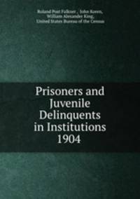 Prisoners and Juvenile Delinquents in Institutions 1904 .
