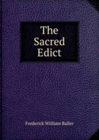 The Sacred Edict