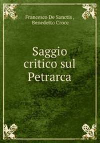 Saggio critico sul Petrarca