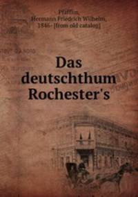Das deutschthum Rochester