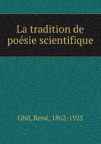 La tradition de poesie scientifique