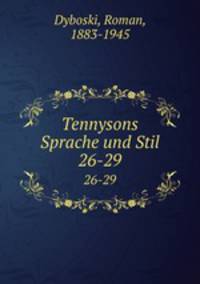 Tennysons Sprache und Stil. 26-29