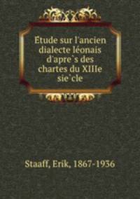 E?tude sur l