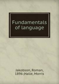 Fundamentals of language