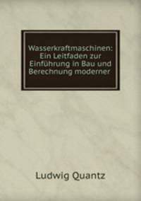 Wasserkraftmaschinen