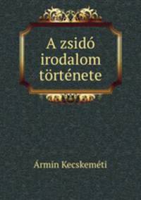 A zsido irodalom tortenete