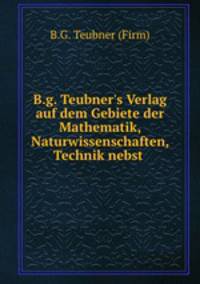 B.g. Teubner
