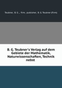 B. G. Teubner