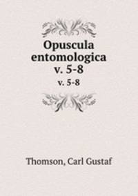 Opuscula entomologica. v. 5-8
