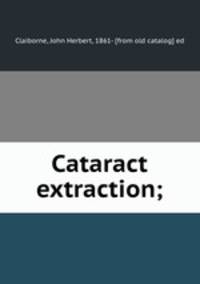 Cataract extraction;