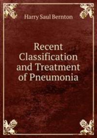 Recent Classification and Treatment of Pneumonia