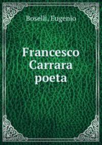 Francesco Carrara poeta