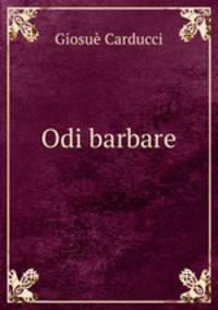 Odi barbare