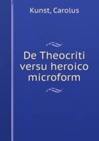 De Theocriti versu heroico microform