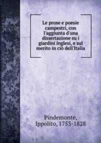 Le prose e poesie campestri, con l