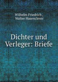 Dichter und Verleger: Briefe