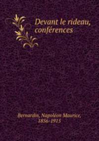 Devant le rideau, conferences