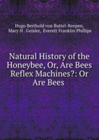 Natural History of the Honeybee, Or, Are Bees Reflex Machines?: Or Are Bees .