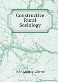 Constructive Rural Sociology