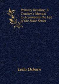 Primary Reading: A Teacher
