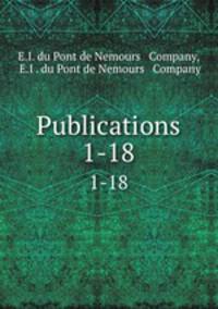 Publications. 1-18