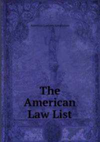 The American Law List
