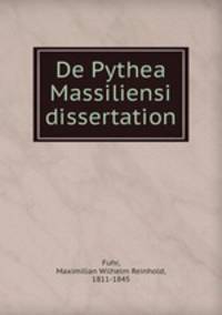 De Pythea Massiliensi dissertation