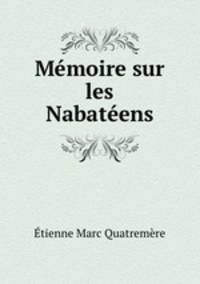 Memoire sur les Nabateens