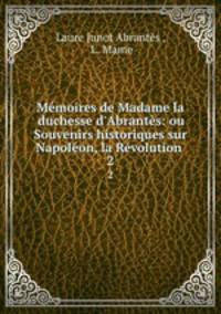 Memoires de Madame la duchesse d