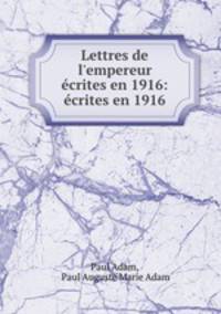 Lettres de l