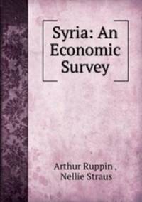 Syria: An Economic Survey